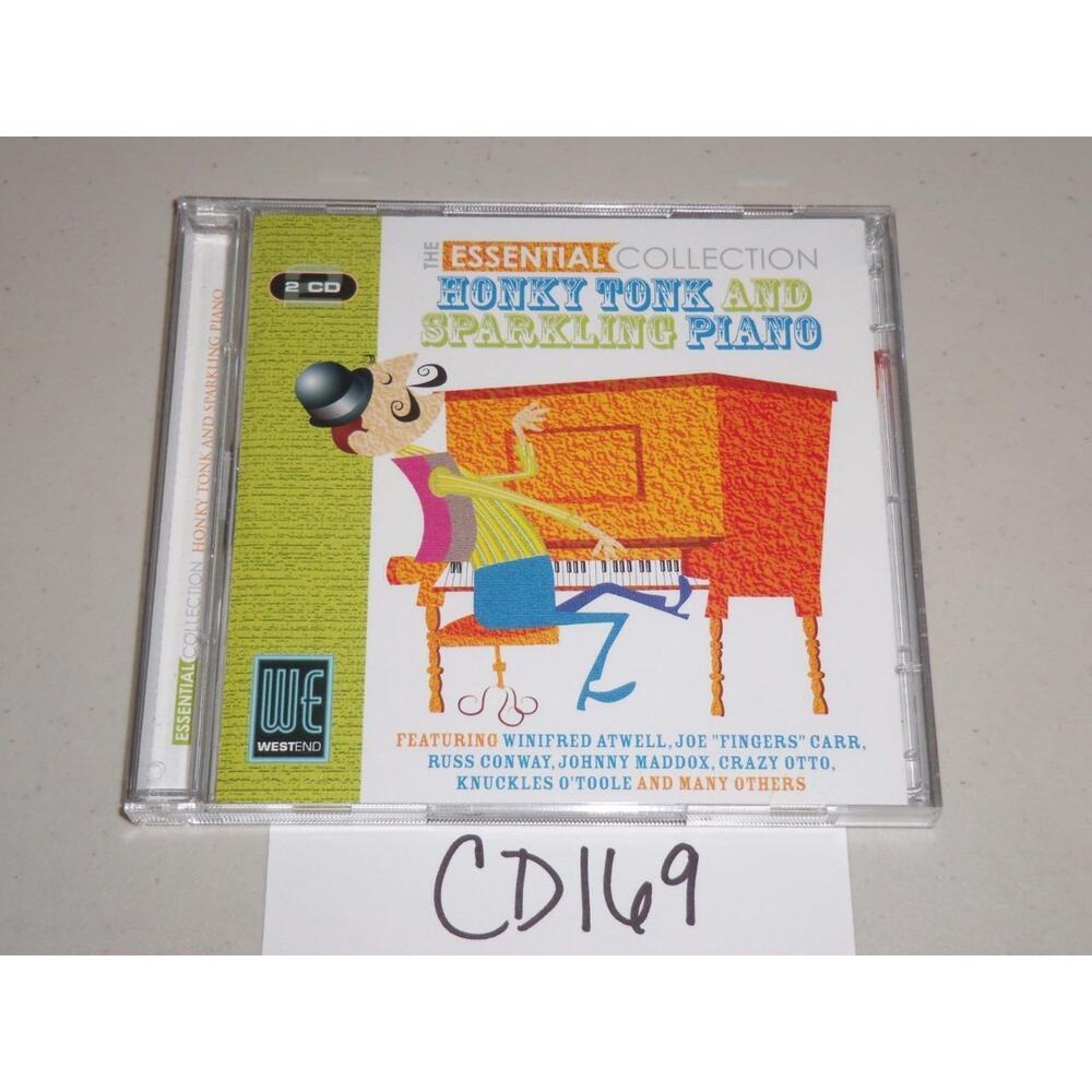 The Essential Collection Honky Tonk And Sparkling Piano CD -1017CD169